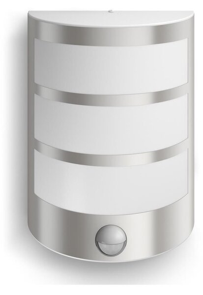 Philips 17324/47/16 - Lampada da esterno con sensore PYTHON LED/6W/230V IP44