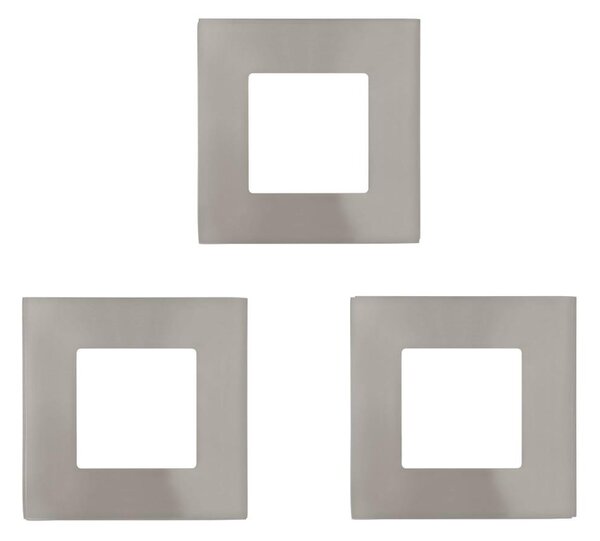 Eglo 94735 - SET 3x faretti da incasso FUEVA LED/2,7W/230V
