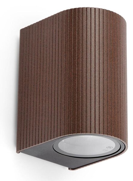 FARO 70324 - Applique da esterno ESTELA 1xGU10/5W/230V IP65 marrone