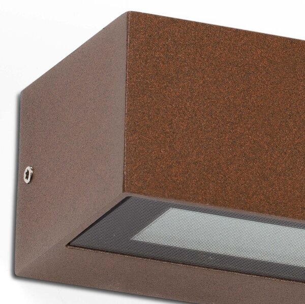 FARO 71905 - Applique da esterno LED DORO 2xLED/10W/230V IP65 marrone