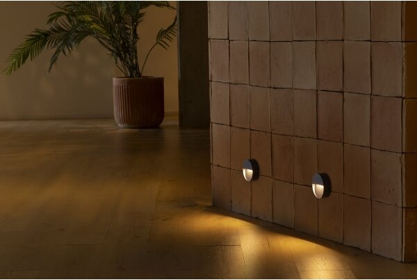 FARO 71960 - Lampada a LED per scale DUNE LED/3W/230V 2200/2700/3200/4000K IP65 antracite