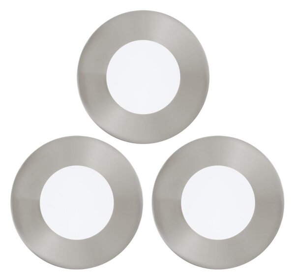 Eglo 94734 - Set da 3 faretti LED da incasso FUEVA LED/2,7W/230V