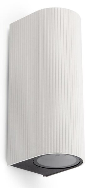 FARO 70328 - Applique da esterno ESTELA 2xGU10/5W/230V IP65 bianca
