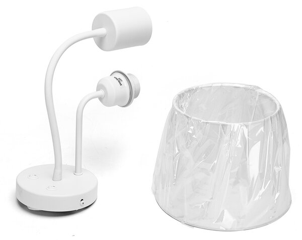 Applique da parete UaD Bianco IP20 1 x GU10 1 x E27 Aigostar