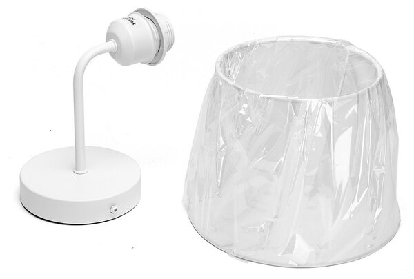 Applique da parete JUP Bianco IP20 1 x E27 Aigostar