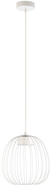 Lampadario a sospensione con cavo OVELLA 1xGX53/10W/230V, diametro 25 cm, crema