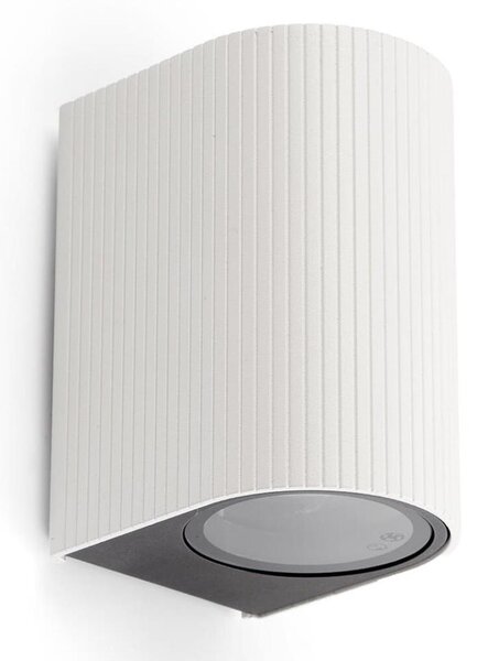 FARO 70323 - Applique da esterno ESTELA 1xGU10/5W/230V IP65 bianca