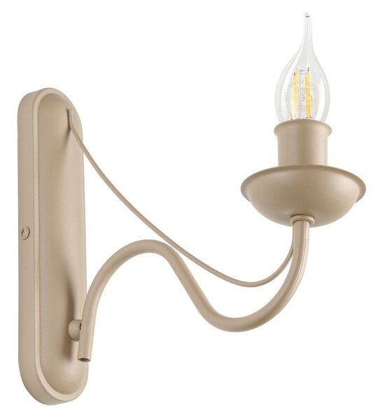 Lampada da parete ANTON 1xE14/60W/230V beige