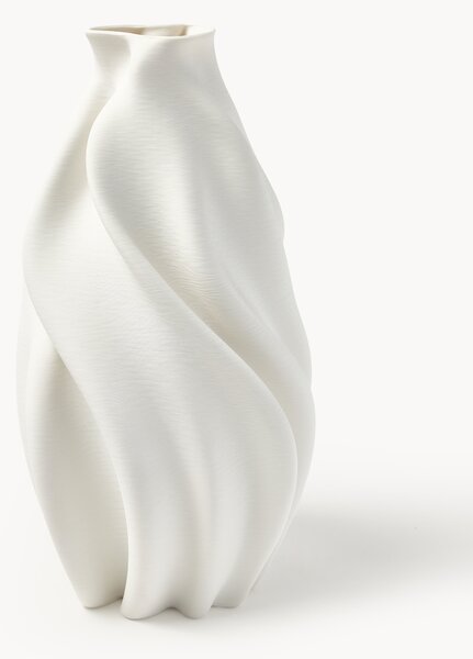Vaso in porcellana stampato in 3D Lyria, alt. 40 cm