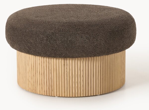 Pouf grande imbottito con contenitore Nala