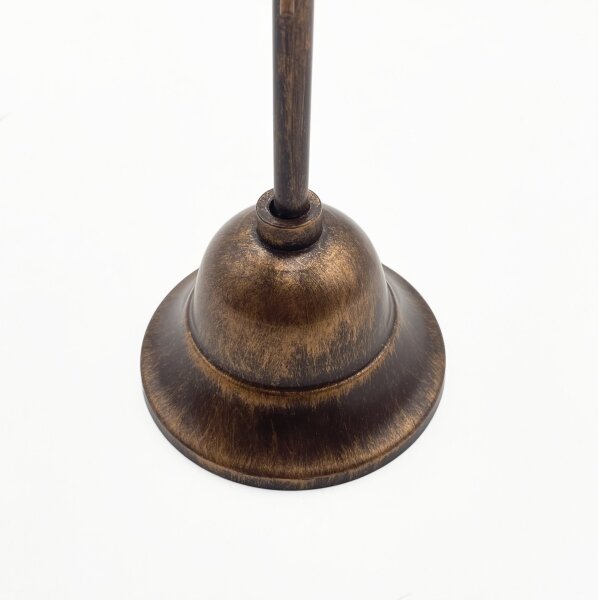 Lampadario a catena ANTON 6xE14/60W/230V bronzo