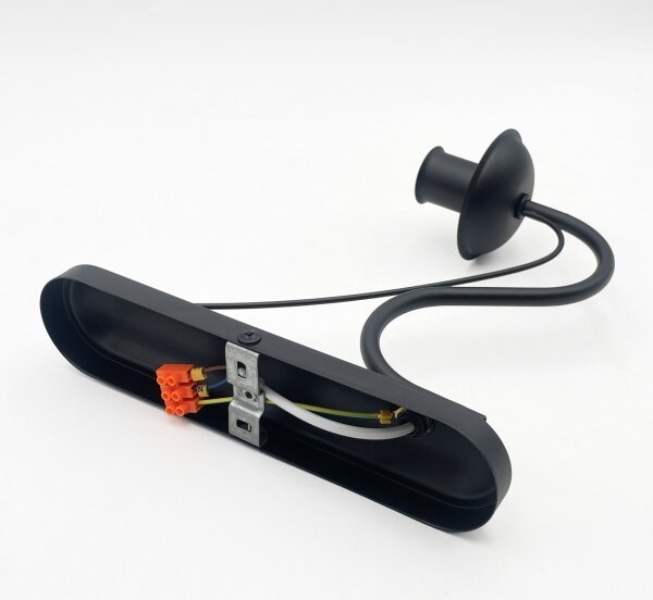 Lampada da parete ANTON 1xE14/60W/230V nera