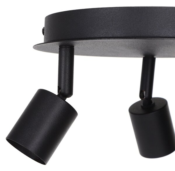 Lampadario da soffitto Tris Nero 3 x GU10 Aigostar
