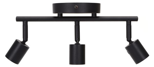 Lampadario da soffitto Town Nero 3 Faretti GU10 Orientabili Aigostar