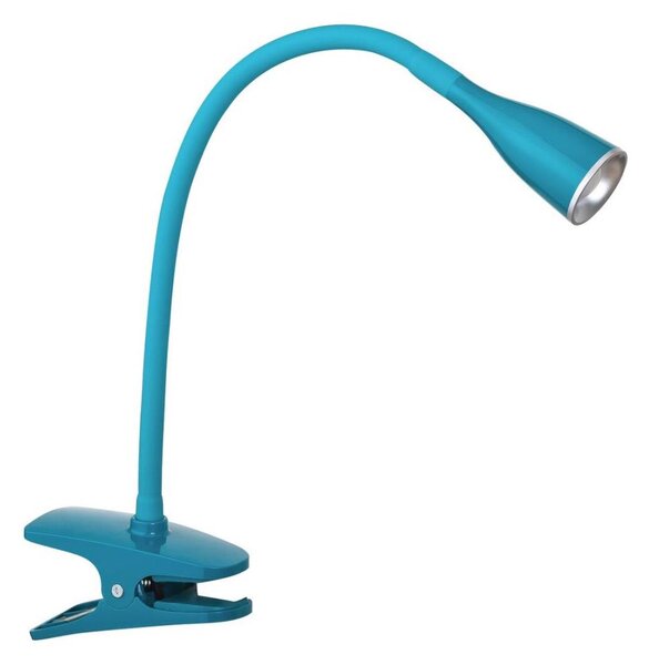 Rabalux 4195 - Lampada da scrivania a LED con clip JEFF LED/4,5W/230V blu