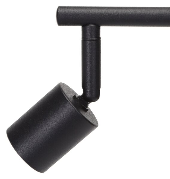 Lampadario da soffitto Town Nero 4 Faretti GU10 Orientabili Aigostar