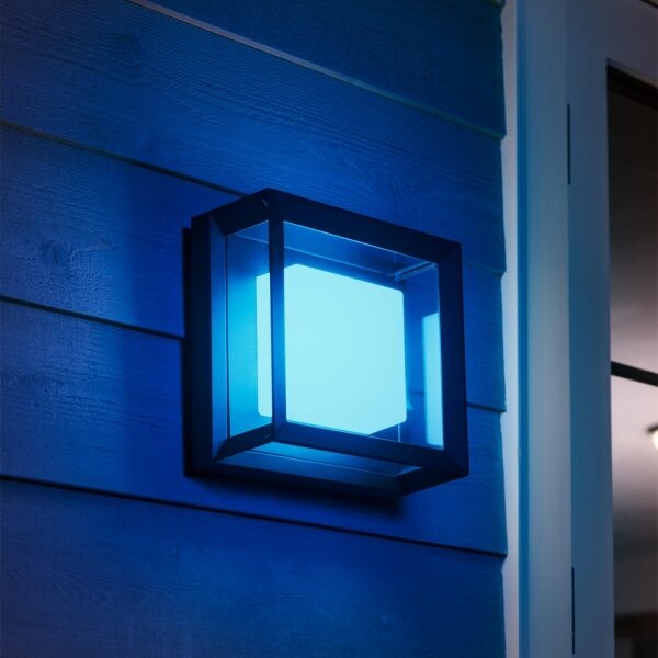 Philips 17438/30/P7 - LED RGB Lampada da esterno Hue ECONIC LED/15W/230V IP44