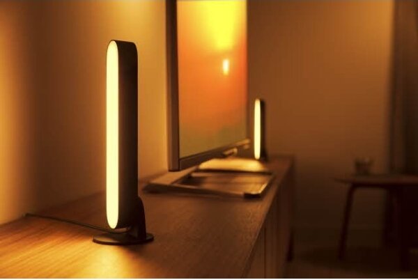 Philips -Estensione LED RGB Lampada da tavolo dimmerabile Hue PLAY LED/6W/230V nero