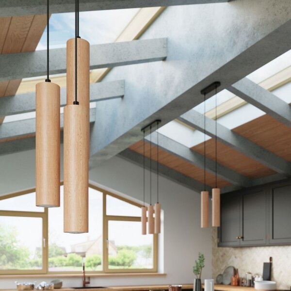 Sollux SL.0636 - Lampadario a sospensione con filo LINO 1xGU10/40W/230V