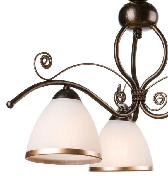 Lampadario a sospensione con catena RETRO II 3xE27/60W/230V