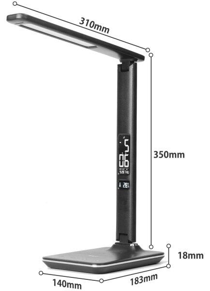 Lampada da tavolo LED dimmerabile con ricarica wireless LED/8,5W/12V - Immax 08965L