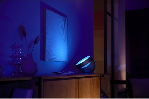 Philips - Lampada da tavolo LED RGB Hue IRIS LED/10W/230V nero