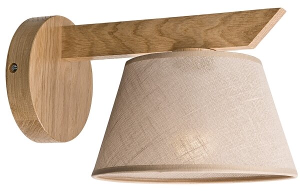 Lampada da parete ANTONIO 1xE14/40W/230V rovere