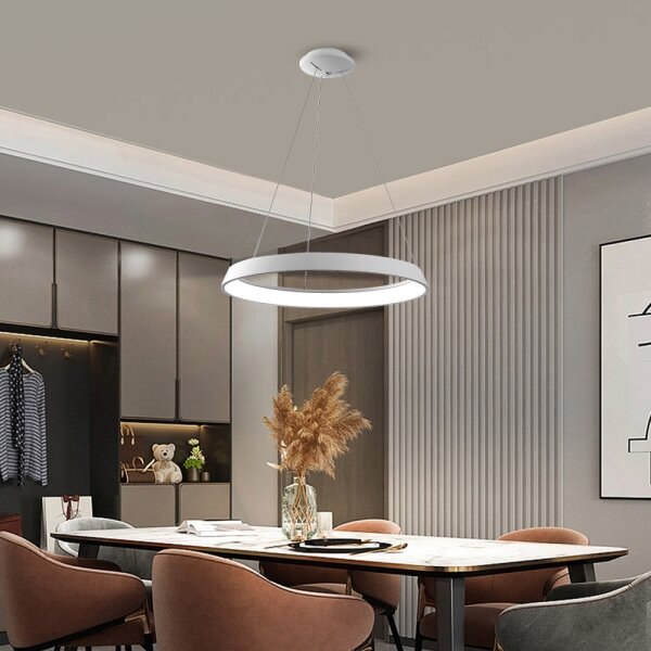 Immax NEO - Lampadario LED a sospensione con filo dimmerabile LIMITADO LED/39W/230V 60 cm+Tc