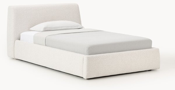 Letto singolo in bouclé Cloud