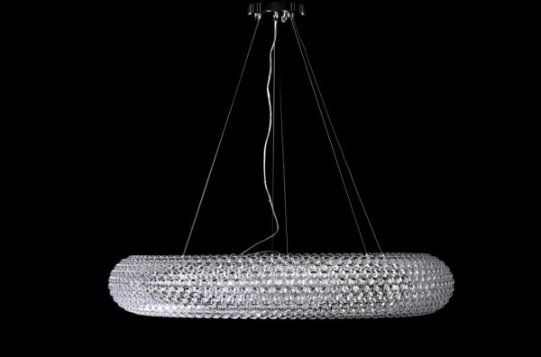 Azzardo AZ0289 - Lampadario su filo ACRYLIO 6xT5/40W/230V