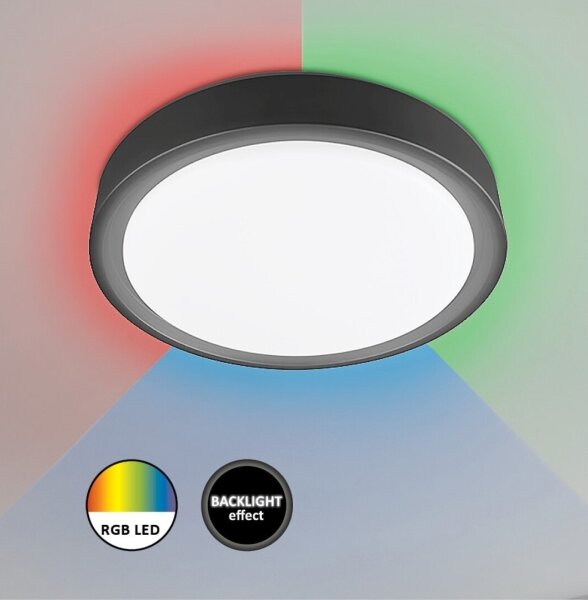 Rabalux - Plafoniera LED RGB dimmerabile con sensore LED/28W/230V + telecomando