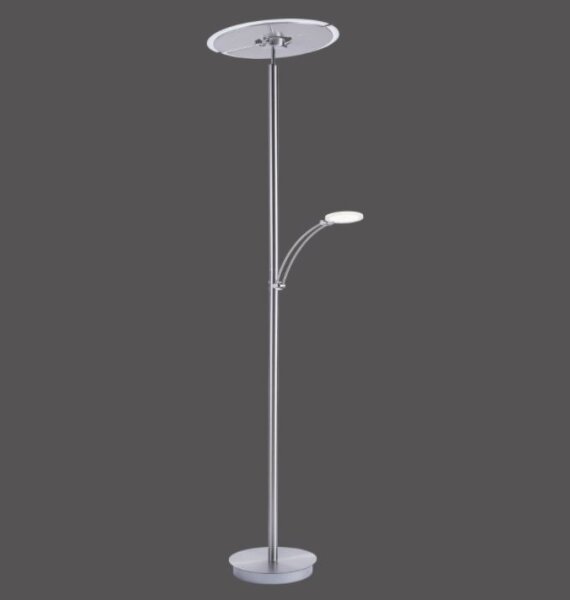 Paul Neuhaus 673-55- Lampada da terra dimmerabile a LED ARTUR 2xLED/21W/230V+LED/6W