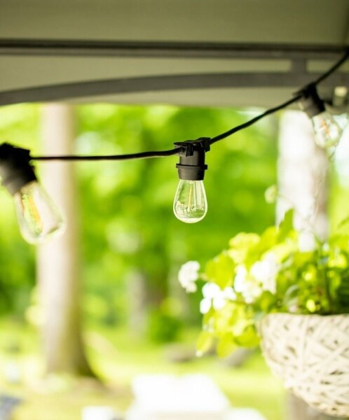 Catena decorativa da esterno MIMOSA 20xE27/1,3W/230V IP44 10m