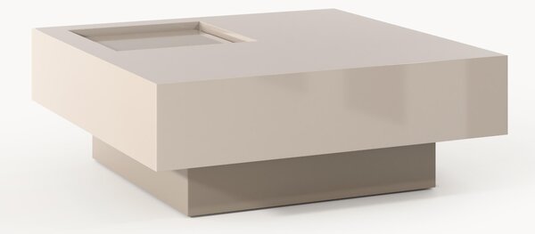 Tavolino da salotto con spazio di archiviazione Alessa, larg. 90 cm
