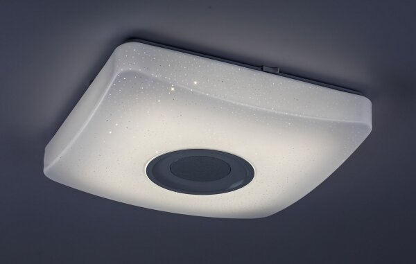 Rabalux - Plafoniera LED RGB dimmerabile con altoparlante LED/18W/230V + telecomando