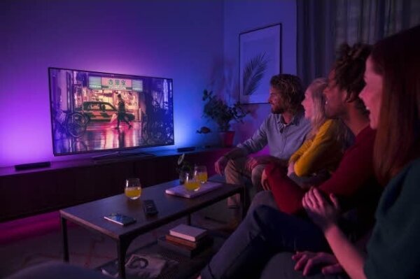 Philips - SET 2x Lampada da tavolo dimmerabile LED RGB Hue AMBIANCE LED/6W/230V