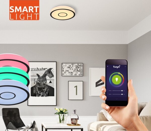 Globo- LED RGB Lampada da bagno con dimmer LED/30W/230V IP44 Wi-Fi Tuya + +TC
