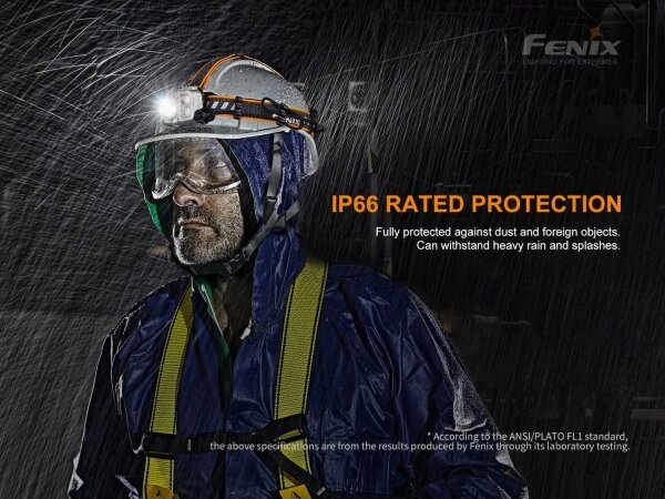 Fenix HP25RV20-LED Lampada frontale ricaricabile dimmerabile 3xLED/1x21700 IP66 1600 lm 800 h