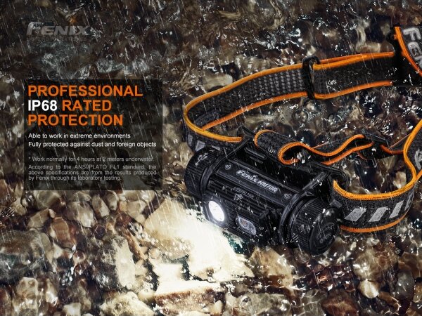Fenix HM70R - Lampada frontale LED ricaricabile 4xLED/1x21700 IP68 1600 lucente 800 h 5000 mAh