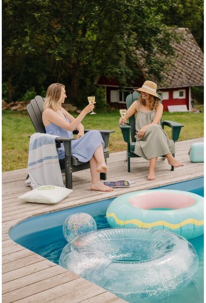 Sedia da giardino in plastica verde Adirondack – Bonami Selection