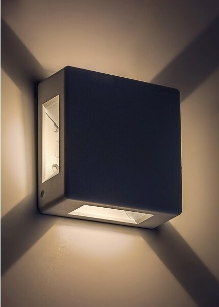 Rabalux 7318 - Applique LED da esterno LIPPA LED/6W/230V IP54 bianco