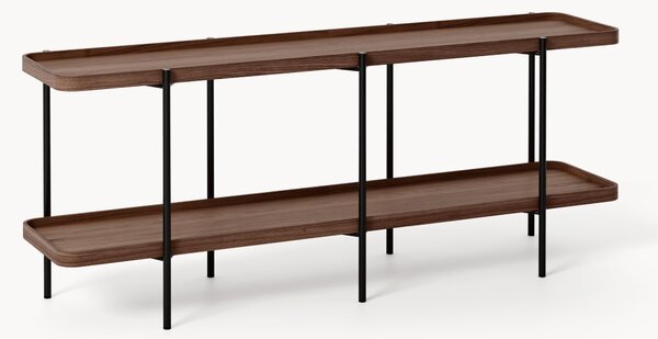 Scaffale basso in legno Renee