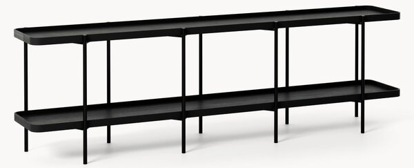 Scaffale basso in legno Renee