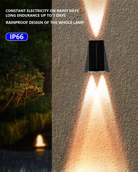 Immax 08490L - Applique a LED solare con sensore LED/2W/5V IP54