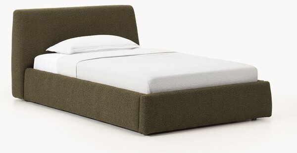 Letto singolo in bouclé Cloud