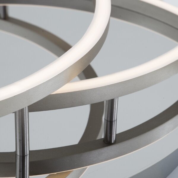 Briloner - Plafoniera LED dimmerabile FRAMES LED/60W/230V cromo lucido