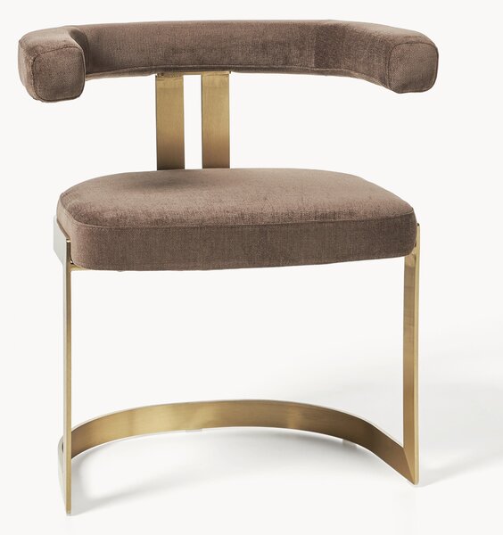 Sedia cantilever imbottita Gianni