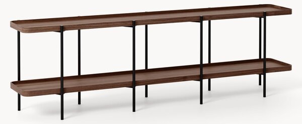 Scaffale basso in legno Renee