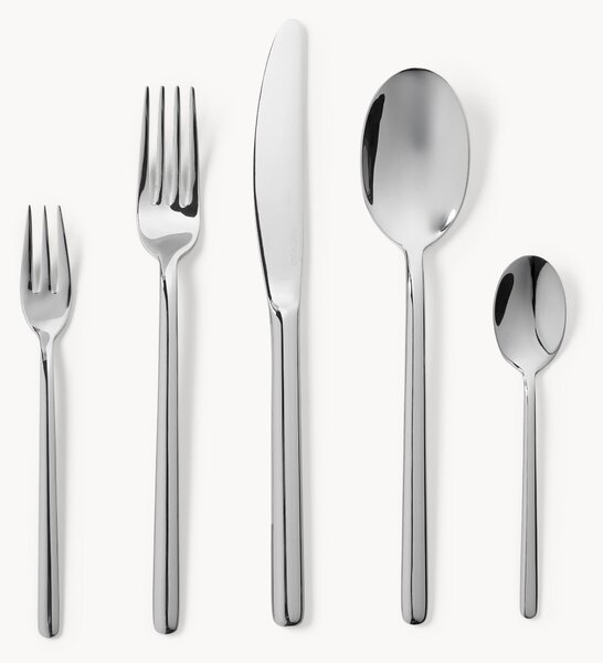 Set di posate lucide Loretta, varie misure