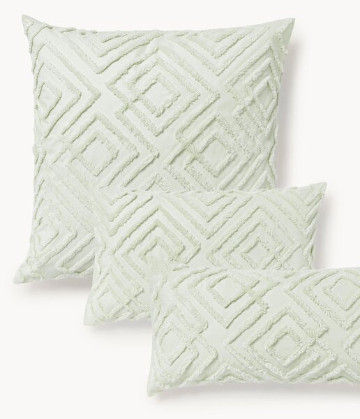 Federa in cotone percalle con design trapuntato Phil